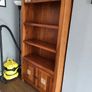 Full set solid heavy wood- dinning table/chairs, book cabinet, coff table, mirror, side tables Image 3