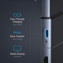 Anker PowerExpand 9-in-2 Hub Adapter for MacBook with 85W Power Delivery, 4K @ 30Hz HDMI, Multifunction USB-C, 2 USB-A 3.0 Ports, 1 Gbps Ethernet, 3.5 mm Audio, SD and microSD Memory Card Reader Image 4