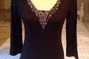 Bnwt Next Black Top Size 10