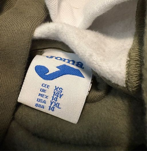 Small Boys (14) rare army green Finn Harps FC Joma hoodie. Really nice condition. Cheap postage.