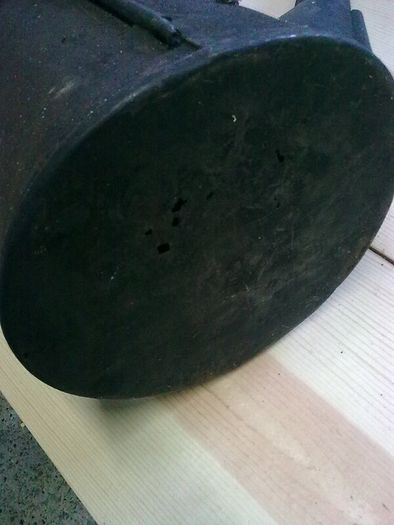 Very large old flare lamp