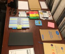 Assorted stationary