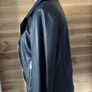black leather biker jacket Jaeger size UK 10 BNWT Image 9