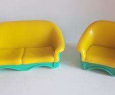 Doll House Sofa & Chair Set