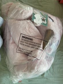 Frolics Plush Sleeping Bag Assorted Animals (Unicorn pink)