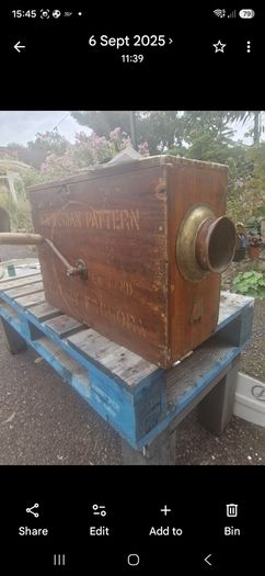 Vintage fog horn