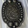Pristine Vintage Ornate Silver Belt Buckle Image 7