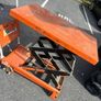 Tory Carrier 770lbs Double Scissors Lift Cart 35.8"X19.7"X2" Table Size 51.2" Max. Lift W/ Foot Brake Image 2