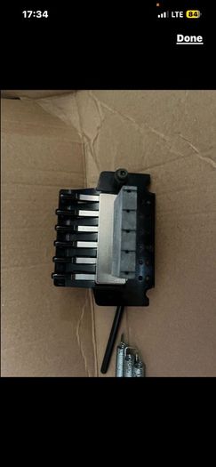 Jackson Floyd Rose JT 580 low profile double locking tremolo bridge original Electric guitar parts accessories