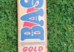 BAS Vampire Gold short handle cricket bat