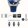 Aquastar Deepstar Blue Ray  Chronograph new Image 7