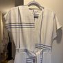 Next Dresses White Plaid Midi Dress. Size 10 (Brand New Image 5