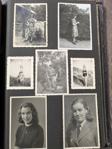 German Military Infantry Regiment Soldier Photo Album with Third Reich Nazi Eagle World War 2