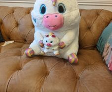 Baby and mom stuffed toy
