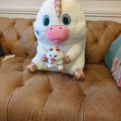 Baby and mom stuffed toy