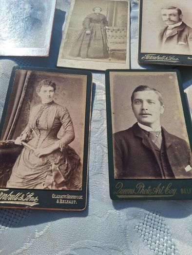 42 X Irish Victorian and Edwardian Studio Portrait Photos