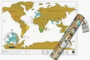 World scratch map