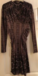 Roberto Cavalli dress sz 12/14