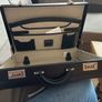 MONOLITH Leather look expandable attache case Image 3