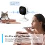 2K Indoor Security Camera, Baby Monitor, Dog Camera/Motion Detection, 2-Way Audio,3MP, Night Vision, Cloud &SD Card Storage, Works with Alexa & Google Home Image 4