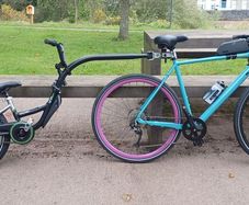 Tag along bike