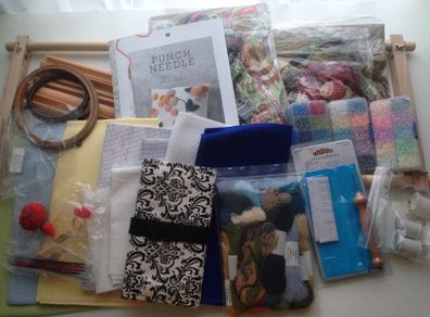 Punch needle embroidery set-2