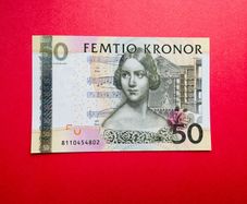 Sweden. 50 Kronor  2008. Pick  64( Uncirculated )