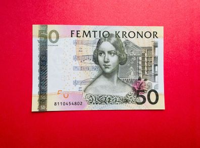Sweden. 50 Kronor  2008. Pick  64( Uncirculated )