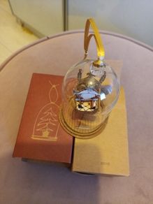 christmas wooden collectible globe