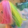 Open Mouth Parasol Plushie Teddy Softies Large Vintage MLP G1 My Little Pony Image 7