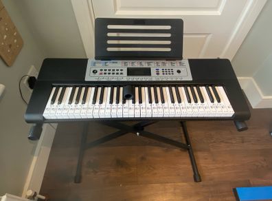 Piano Keyboard and stand Brand Rockjam