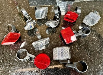 Bicycle reflector sets