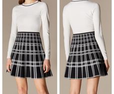 Karen Millen Knit Skater Dress,  Size Large