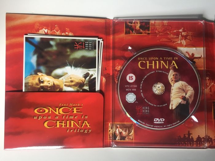 Once Upon A Time In China (Trilogy Boxset) Jet Li [DVD Digipack 3xMovies]