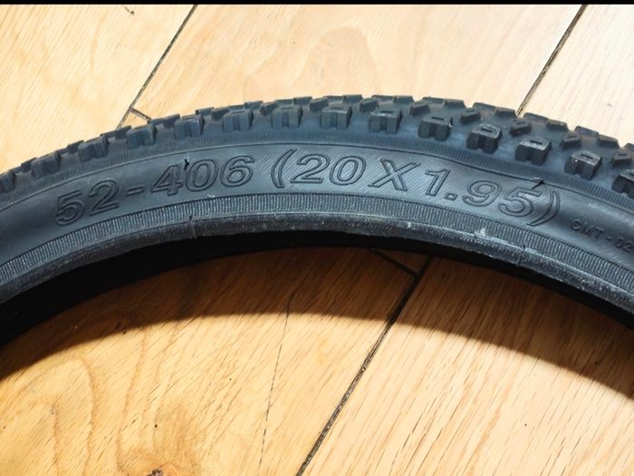 Cst Brand New Bicycle Tyre  20x1. 95 Size