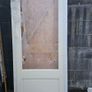 White primed door ,missing glass panel Image 2