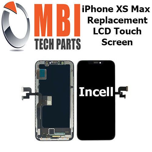 iPhone XS Max LCD Screen Touch Screen Digitizer Glass Replacement Black InCell