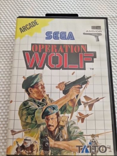 Operation Wolf Sega  Master System Arcade Retro Games Original
