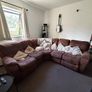 DFS corner sofa and matching recliner armchair - brown Image 4