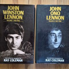John Winston Lennon and John Ono Lennon by Ray Coleman