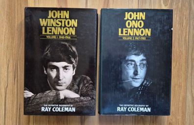 John Winston Lennon and John Ono Lennon by Ray Coleman