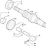 Gearbox Mainshaft  (Alfa Romeo 156) Image 2