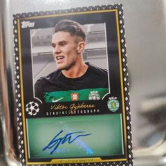 Viktor Gyokeres Match Attax genuine signature