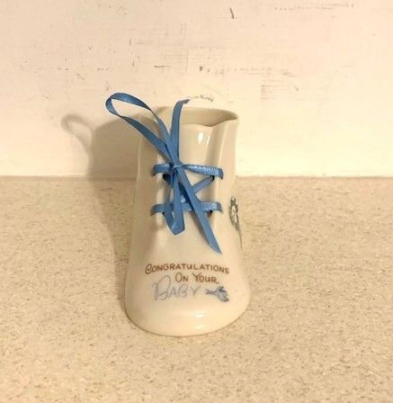 Vintage Donegal Parian China Baby Shoe