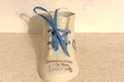 Vintage Donegal Parian China Baby Shoe