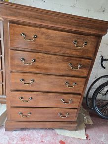Beautiful wood chest of drawers