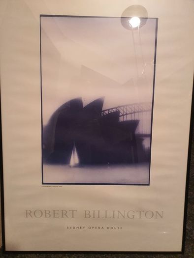 Sydney Opera house, pristine condition print, framed.