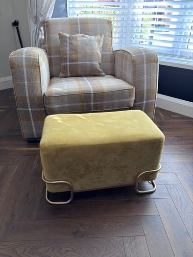 sofa and large single chair