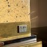 Mid Century French Table Lamp, Vintage Jean Claude Mahey, Lacquer Brass Chrome, 70s Image 4