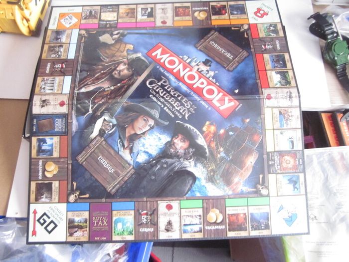 Monopoly Pirates of the Caribbean Board  Game